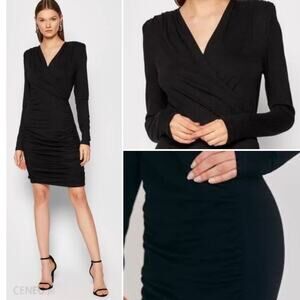 Brigitte Herskind $399 Iben Dress Black -Small EUC Capsule Wardrobe